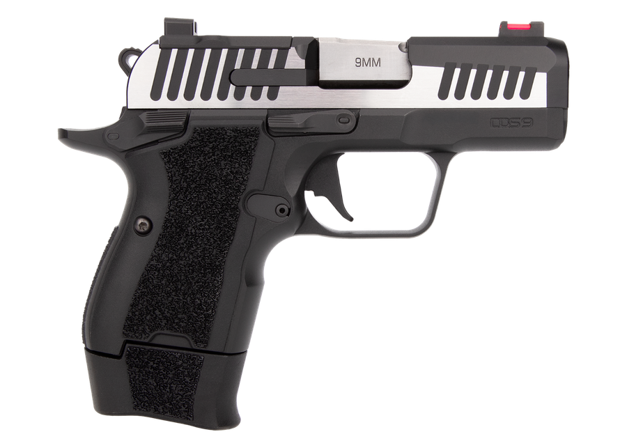 Kimber Cds9 9mm Pistol – 3.18", 15+1, Duo-Tone, Aluminum Frame Black Nylon Grip panels Aluminum Frame, TruGlo Tritium Pro