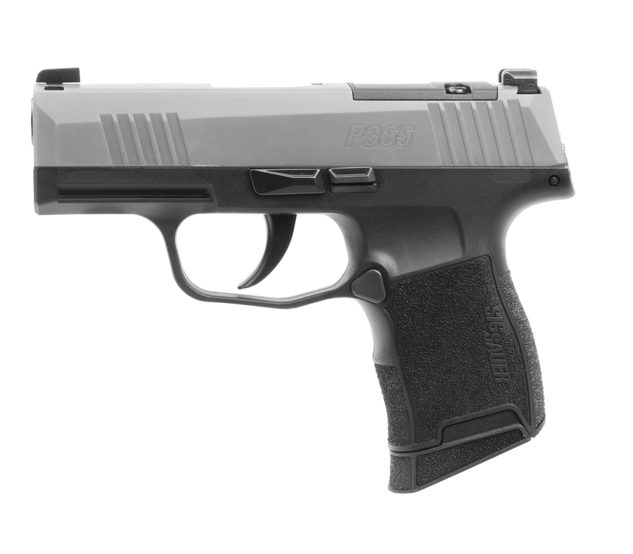 SIG Sauer P365 9mm Pistol – 3.1", 10+1, Stainless, Polymer Frame, Black Polymer Grip, Std. X-RAY 3 Day/Night Sights