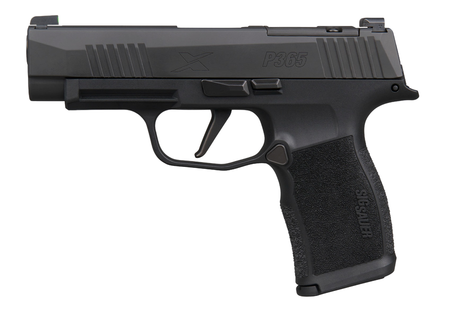 SIG Sauer P365 Xl 9mm Pistol – 3.7", 15+1, Nitron, Black Polymer Grip, Std. X-RAY 3 Day/Night Sights, optic ready