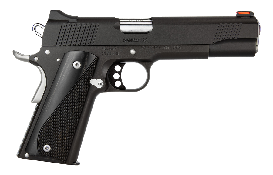 Kimber Custom LW Nightstar Pistol – .45 ACP, Black