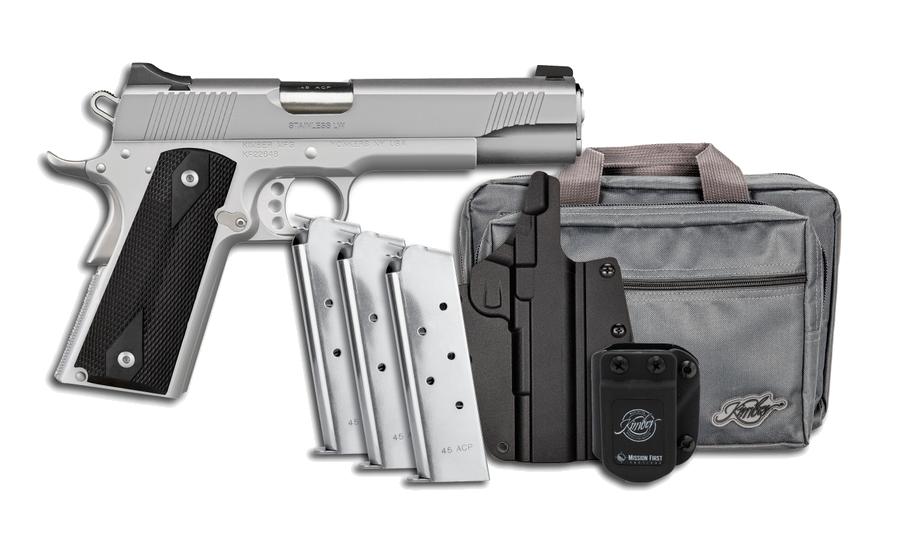 Kimber Stainless LW Pistol – .45 ACP