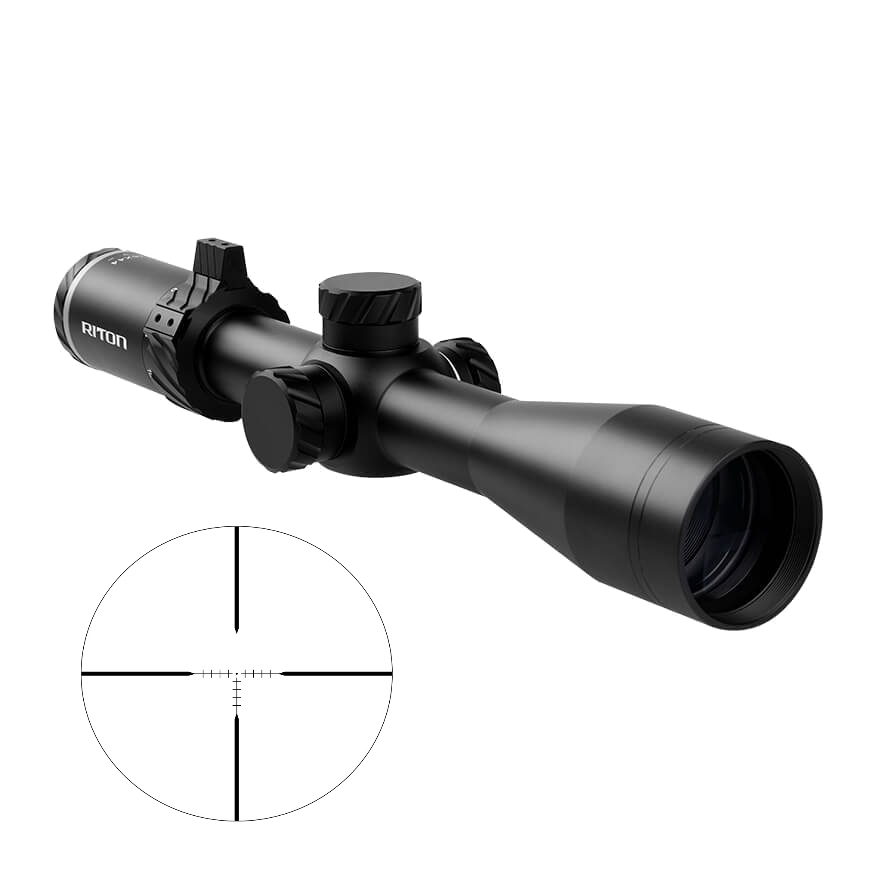 Riton Optics 3 Primal 4-16x44 Riflescope – DHR Thick Duplex
