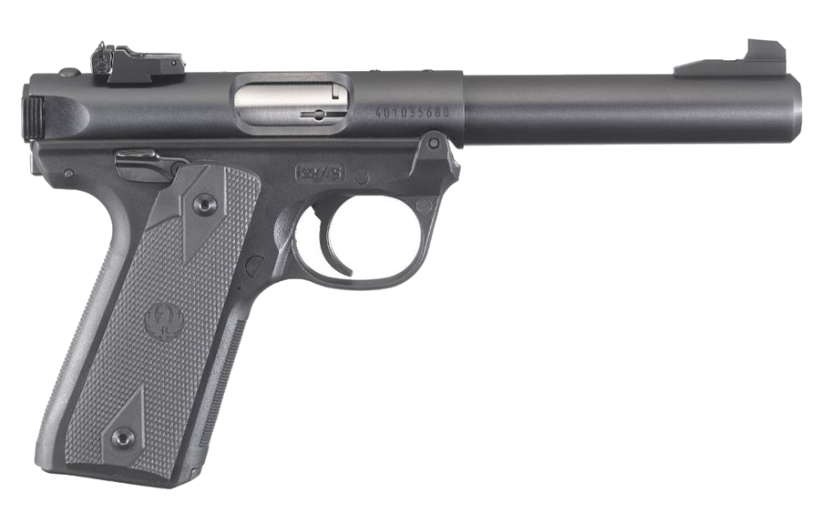 Ruger Mark IV Target .22 LR Pistol – Checkered Synthetic