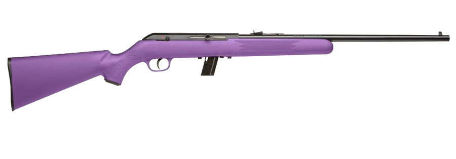 Savage Arms 64 F .22 LR Rifle – Purple Synthetic Sporter