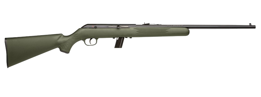 Savage Arms 64 F .22 LR Rifle – Green Synthetic Sporter