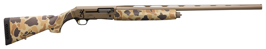 Browning Silver Field Camo FDE 12 Gauge Shotgun – 28" Barrel