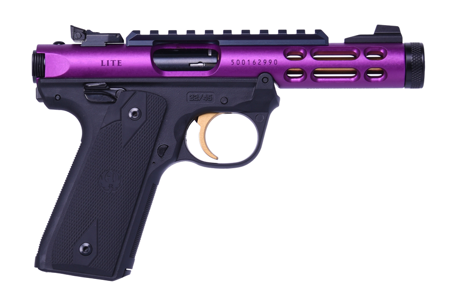 Ruger Mark IV 22/45 Lite .22 LR Pistol – Gold