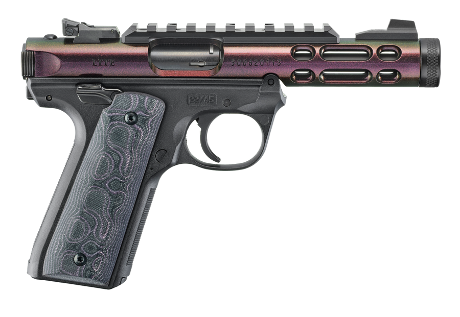 Ruger Mark IV 22/45 Lite .22 LR Pistol – Black