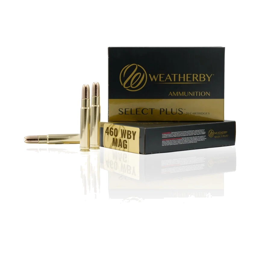 Weatherby Select Plus 460 Weatherby Magnum 450 Grain Ammunition – 20 Rounds