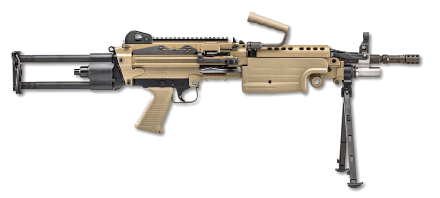 FN M249S Para 5.56 NATO Rifle – FDE