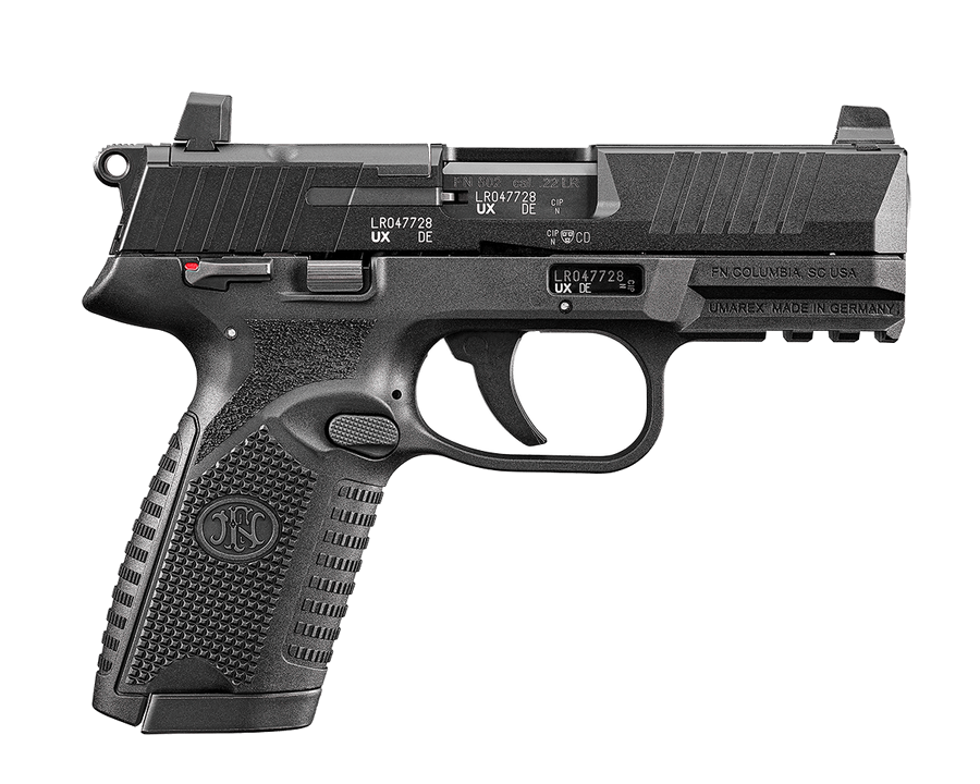 FN 502 Mrd .22 LR Pistol – Optics Ready – Black