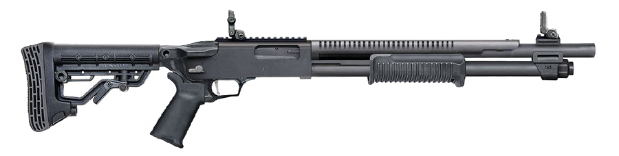 Mossberg 590r 12 Gauge Shotgun – Black
