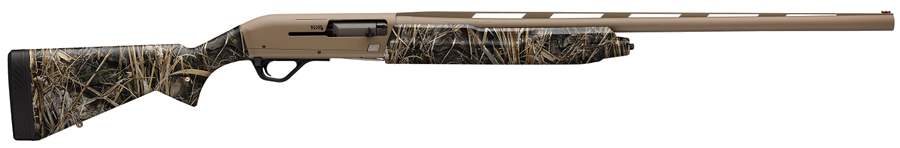 Winchester SX4 Hybrid Hunter 12 Gauge Shotgun – 26", 4+1, 3" Chamber, Flat Dark Earth Cerakote, Realtree Max-7 Camo Stock