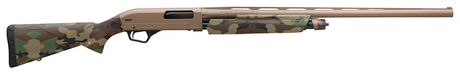 Winchester SXP Hybrid Hunter 12 Gauge Shotgun – 28" Barrel, 3" Chamber – Woodland Camo