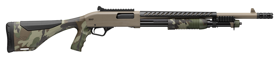 Winchester Super X Pump Extreme Defender 12 Gauge Shotgun – Woodland Camo