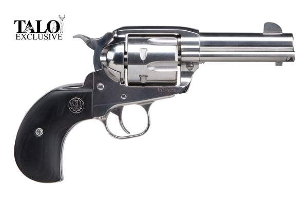 Ruger Vaquero Birds Head Revolver – .357 Magnum / 38 Special, High-Polished Stainless Steel