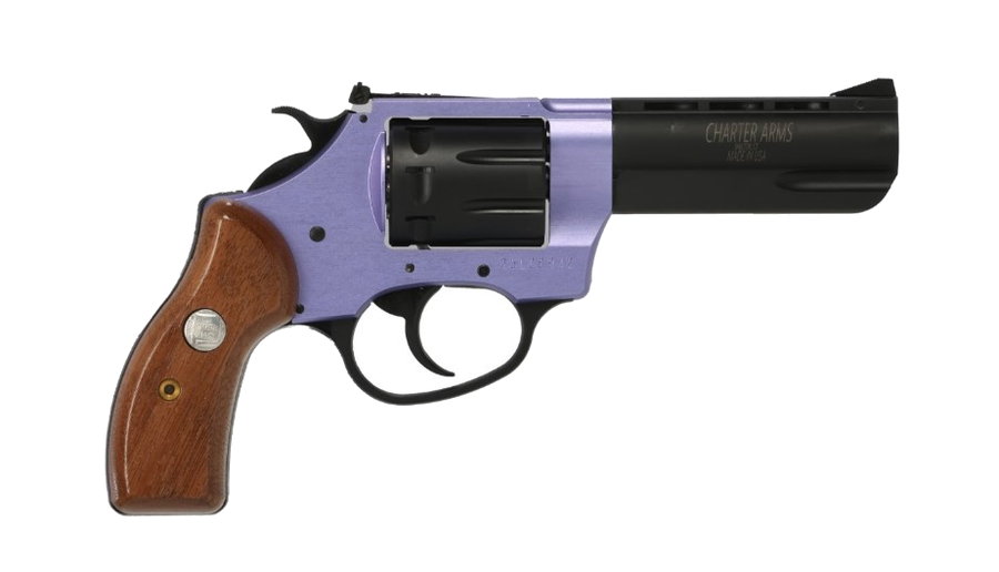 Charter Arms Pathfinder II .22 LR Revolver – Lavender/Black Passivate