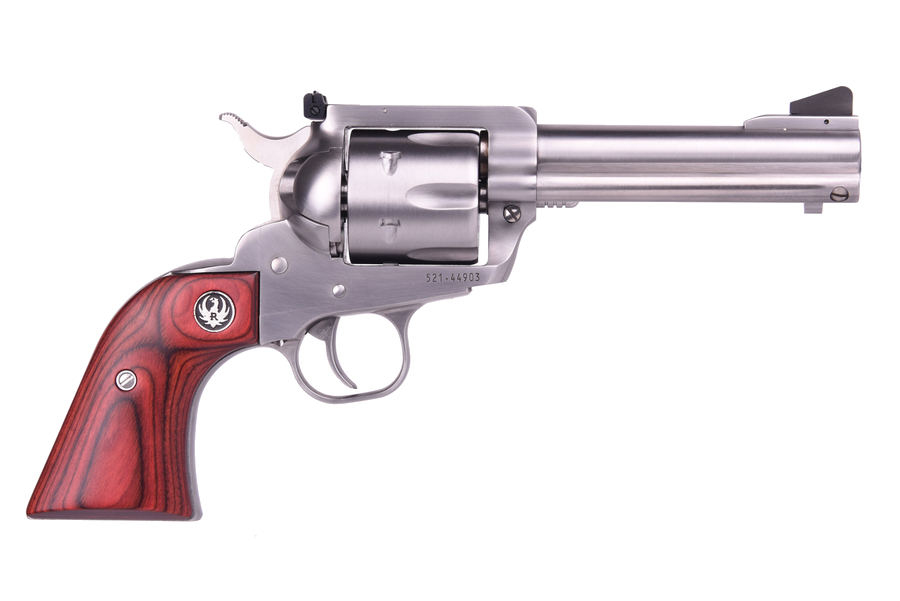 Ruger Blackhawk Flattop .357 Magnum / 9mm Revolver – 4 5/8" Barrel, Stainless