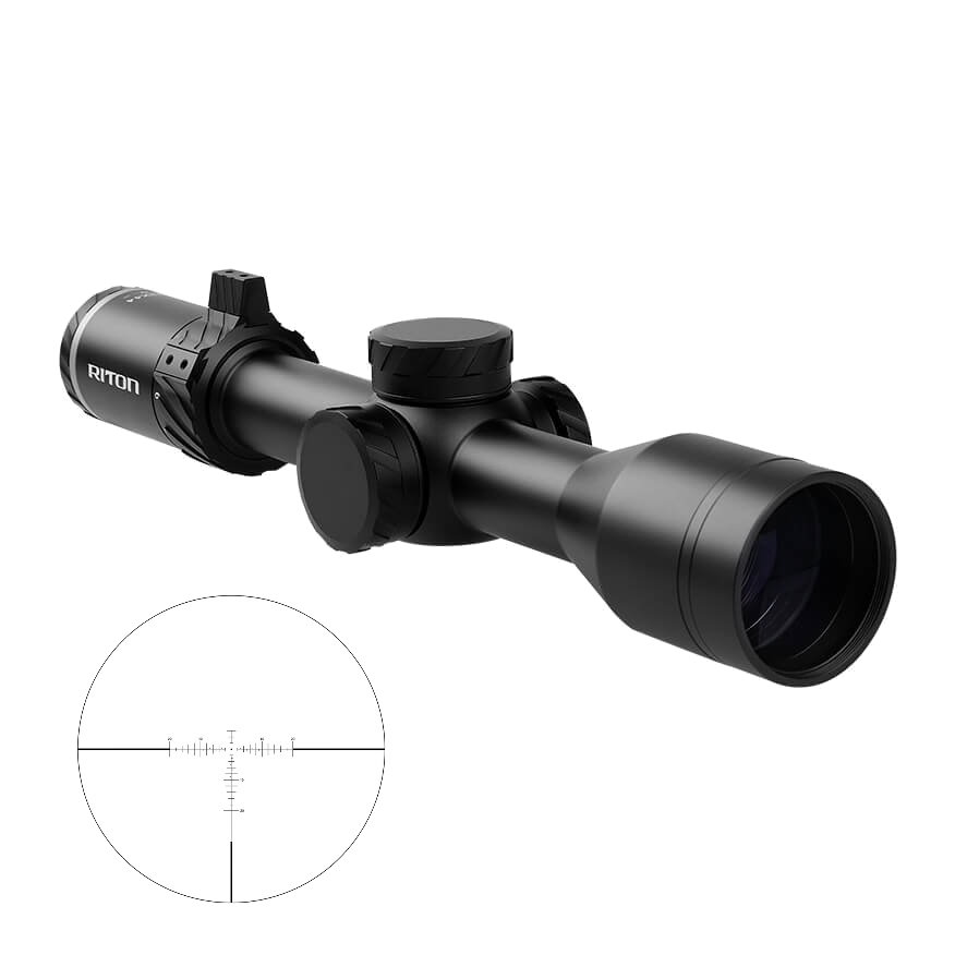 Riton Optics X5 Primal 2-12x44 Riflescope – PHD Reticle