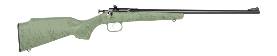 Keystone Sporting Arms Crickett .22 LR Rifle – Green with Black Webbing/Blued
