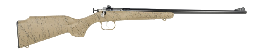 Keystone Sporting Arms Crickett .22 LR Rifle – Tan with Black Webbing/Blued