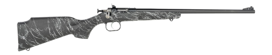 Keystone Sporting Arms Crickett .22 LR Rifle – Black with White Webbing/Blued