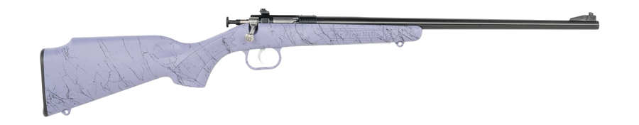 Keystone Sporting Arms Crickett .22 LR Rifle – Purple with Black Webbing/Blued