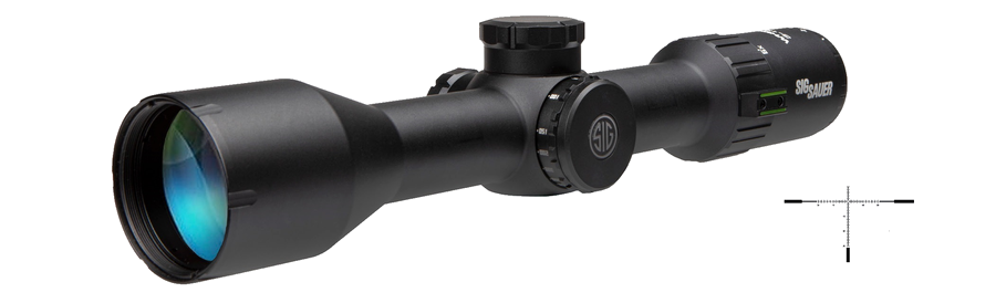 SIG Sauer Whiskey 6 3-18x44 Riflescope – MOA Milling Hunter 2.0