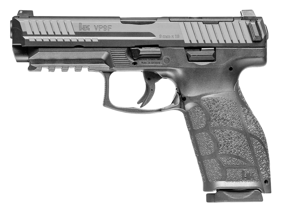 HK VP9A1 F Or 9mm Pistol – Optics Ready