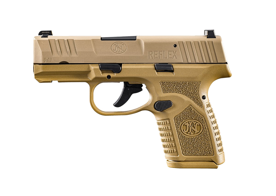 FN Reflex 9mm Pistol – Flat Dark Earth Polymer