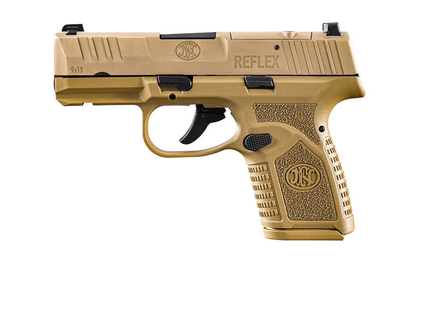FN Reflex 9mm Pistol – Optics Ready – FDE