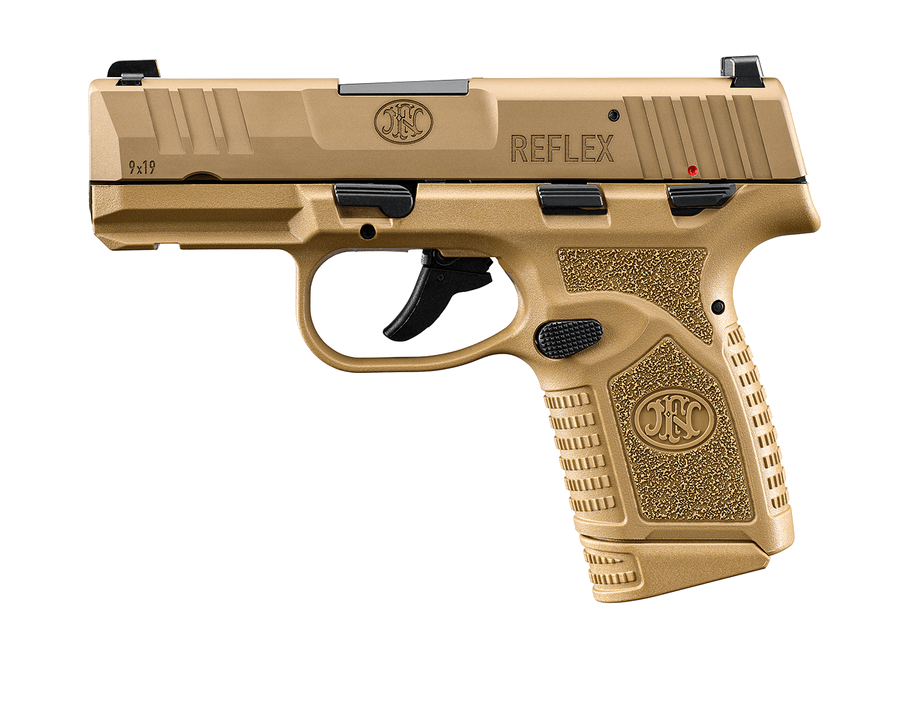 FN Reflex 9mm Pistol – Flat Dark Earth Polymer