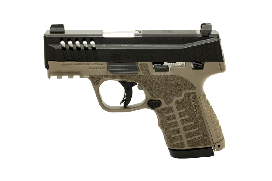 Savage Arms Stance MC9MS 9mm Pistol – FDE