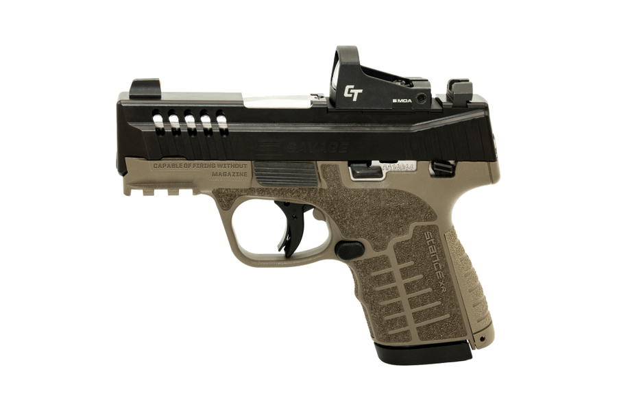 Savage Arms Stance MC9MS 9mm Pistol – FDE
