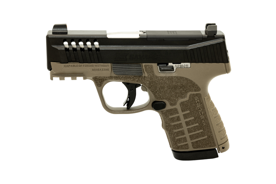 Savage Arms Stance MC9MS 9mm Pistol – FDE