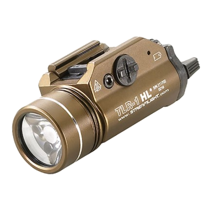 Streamlight TLR-1 Hl Weapon Light – FDE
