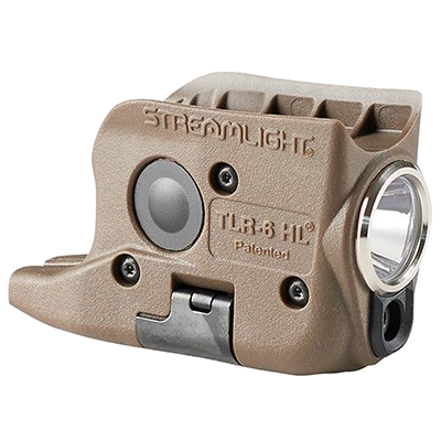 Streamlight TLR-6 HLG Gun Weapon Light – Glock 42/43, FDE