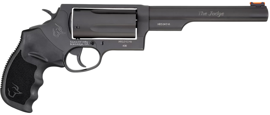 Taurus Judge 410 Bore / .45 Colt 3" Chamber Revolver – 6 1/2" Barrel, Blued Steel