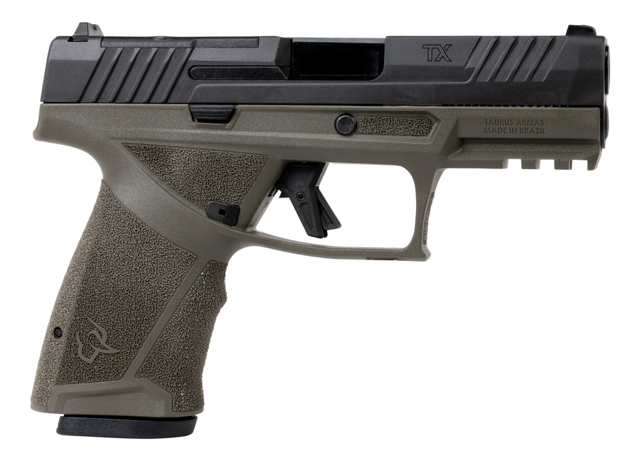 Taurus TX Compact 9mm Pistol – OD Green