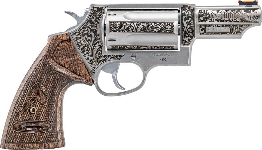 Taurus Judge 410 Bore / .45 Colt 2.5" Chamber Revolver – Altamont Walnut grips