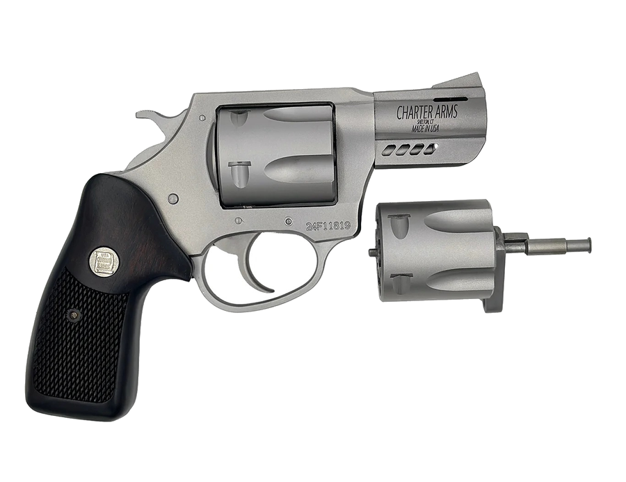 Charter Arms Double Dog Combo .357 Magnum / 38 Special / 9mm Revolver – Stainless