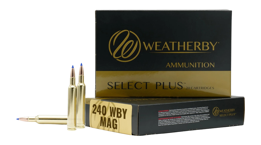 Weatherby Select Plus .240 Weatherby Magnum 72 Grain Ammunition – 20 Rounds