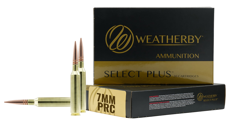 Weatherby Select Plus 7mm PRC 175 Grain Ammunition – 20 Rounds