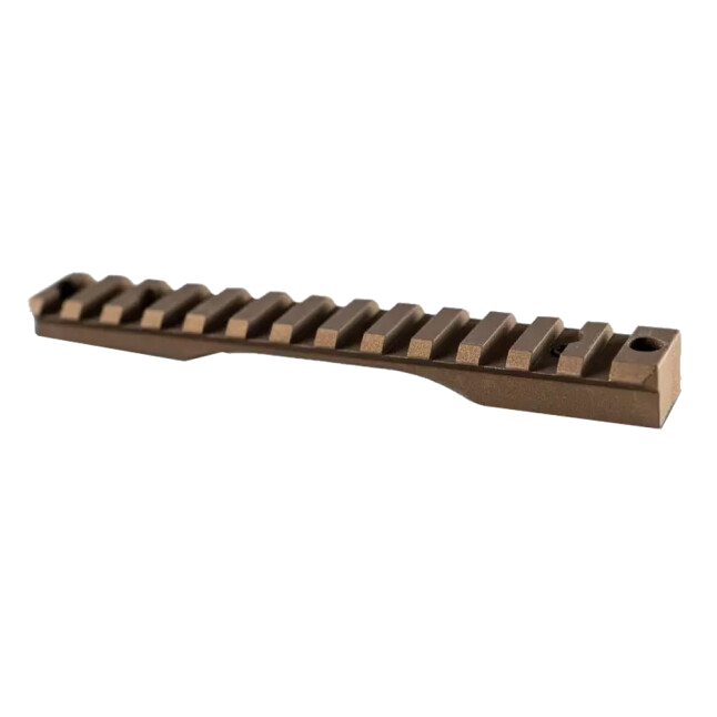 Christensen Arms Remington 700 Long Action Zero MOA Scope Base – Bronze