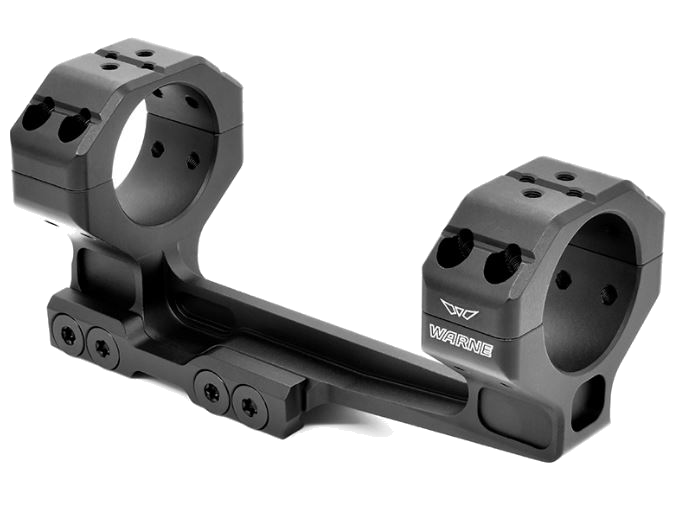Warne Skyline 1 Piece Precision Optic Mount – for MSR / Picatinny rail, 34mm, Matte