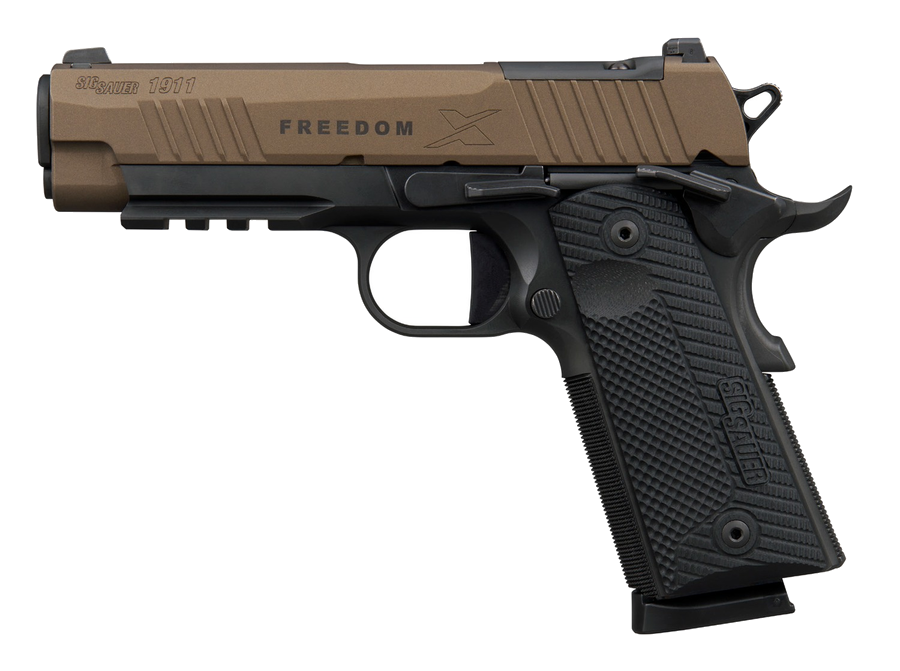 SIG Sauer 1911 X Carry .45 ACP Pistol – 4.2" Barrel, Bronze