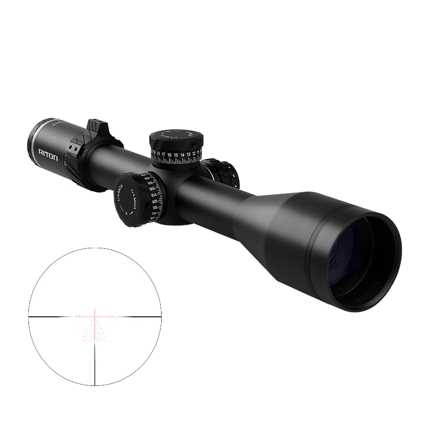 Riton Optics 7 Conquer 4-32x56 Riflescope – MOR Reticle
