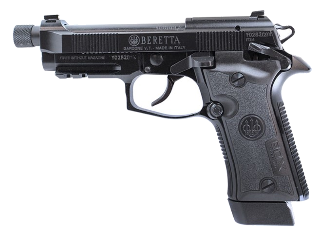 Beretta 80x Cheetah .380 ACP Pistol – Optics Ready – 4.4" Barrel, Black