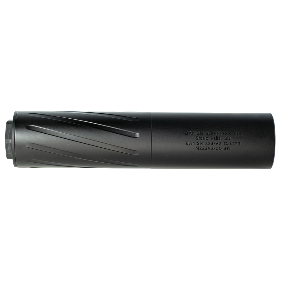 Banish 223-V2 Suppressor – Black