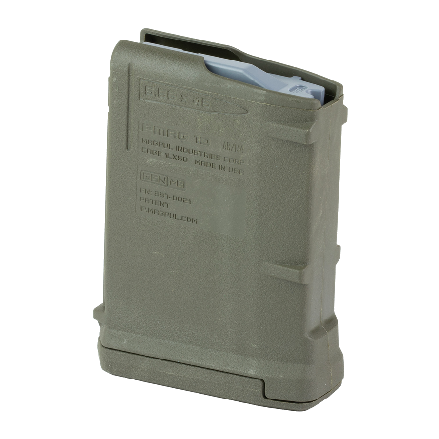 Magpul PMAG Gen M3 5.56 NATO 10-Round Magazine – OD Green